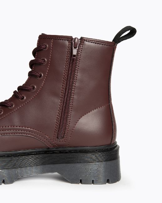 Bottines Militaires Grenat Marque Corina REF M5860