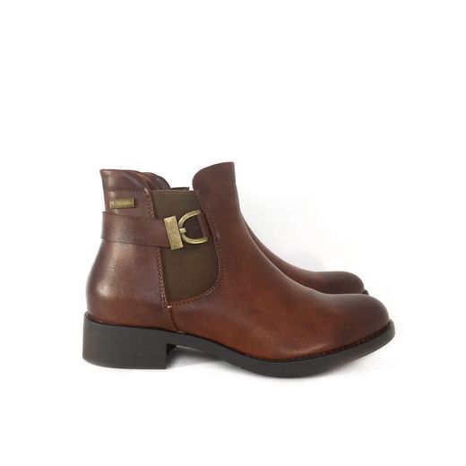 Botín Basic Para Mujer Camel