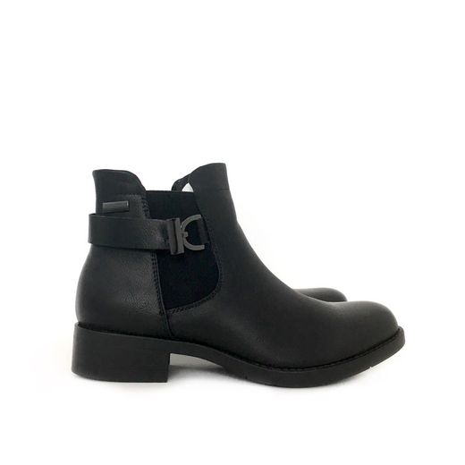 Botín Basic Para Mujer Negro