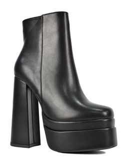 Stivaletto Bratz nero con doppia piattaforma