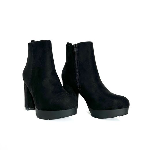 Elena Bota de Salto Alto Preto