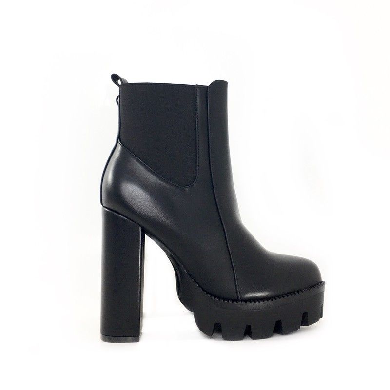 Botín Rouse Negro — Zapatos Calzados Germans