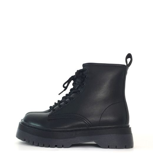 Botín Militar Con Plataforma Negro marca Corina REF M1755A