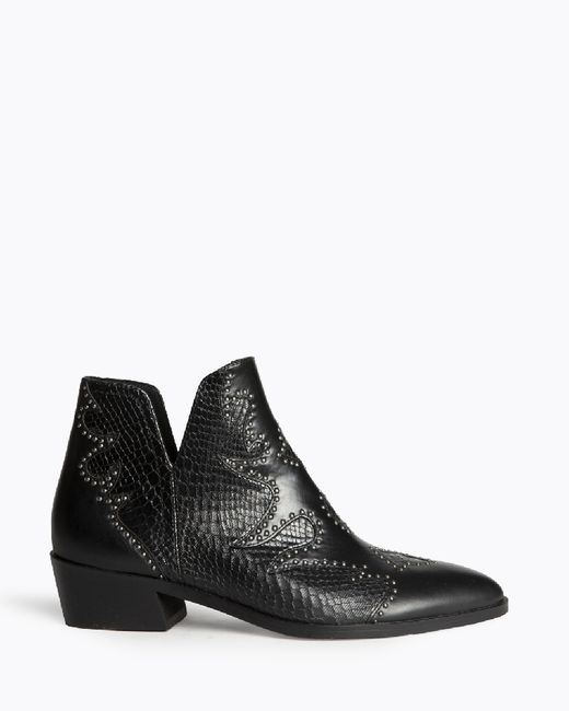Botín Western Negro marca Corina REF. M5792