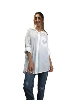 Camisa Mikey Mouse Blanco