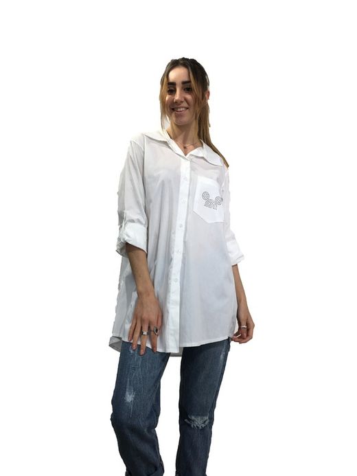 Camisa Mikey Mouse Blanco
