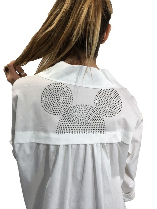 Camisa Mikey Mouse Blanco