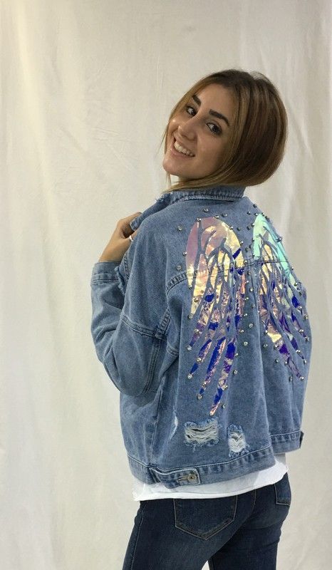 Chaqueta Alas Azul