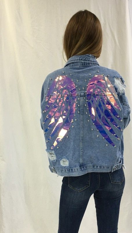 Chaqueta Alas Azul