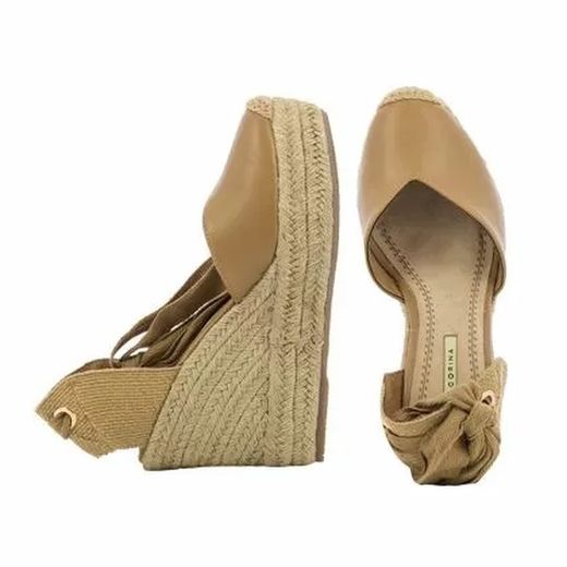 Cuña Esparto Camel Polipiel marca Corina REF M2300