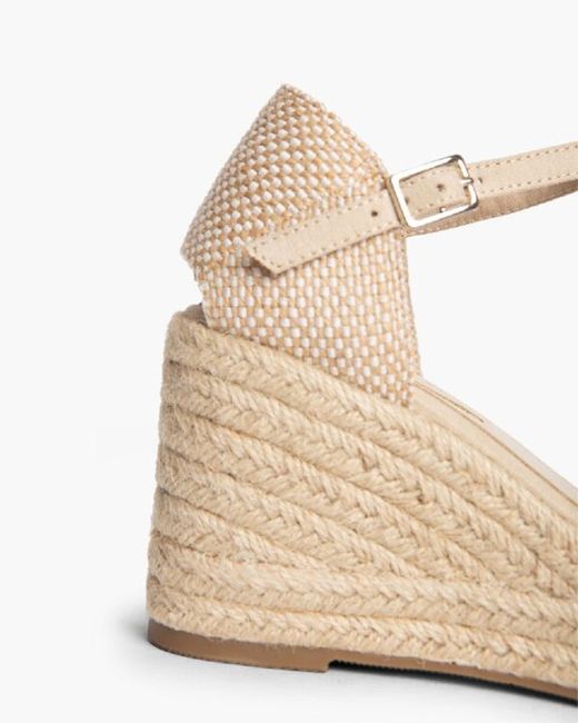 Cuña Iris Baja Abierta Natural Marca Corina REF M4365