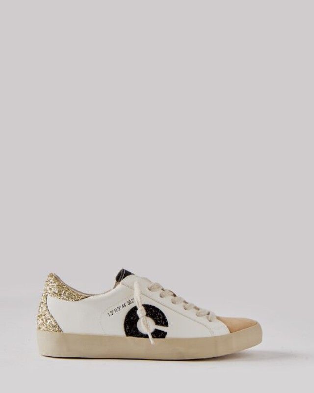 Deportiva Golden Oro-Negro marca Corina M3503