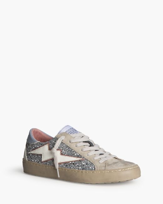 Chaussure de sport Corina Silver Lightning Bolt REF M6022