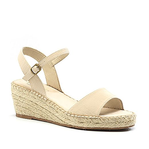 Espadrille ouverte beige de la marque Corina REF M2371