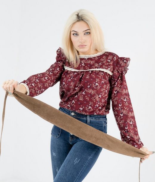 Ceinture En Cuir Suédé Pour Femme Taupe