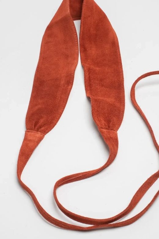 Ceinture en cuir suédé pour femme Teja