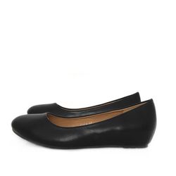 Manoletinas Mujer Con Cuña Negro