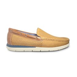 Mocasín Calado Para Hombre Camel