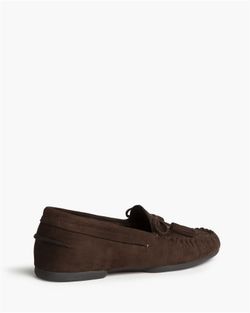 Mocasín Con Flecos Café marca Corina REF. M6640