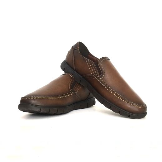 Mocasín Deportivo Para Caballero Marrón marca V&D REF. A903