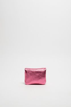 Bolsa de Couro Rosa Nergi