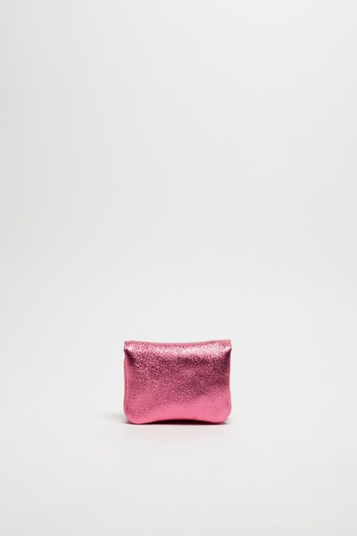 Bolsa de Couro Rosa Nergi