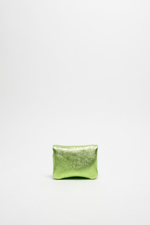 Porte-Monnaie Nergi en Cuir Vert