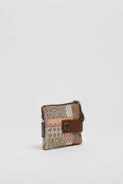 Monedero Tarjetero Sweet & Candy Ocre