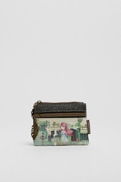 Monedero Tarjetero Sweet & Candy Verde Kaki