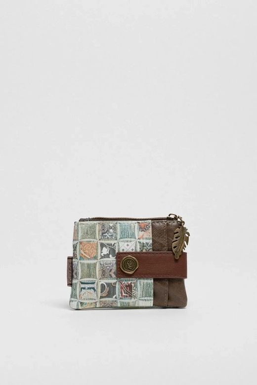 Monedero Tarjetero Sweet & Candy Verde Kaki