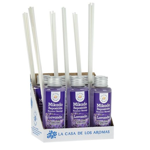 CONFEZIONE 6 MIKADO Ricarica Lavanda (6 X 100ml)