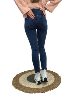 Pantalón Vaquero Con Elástico En La Cintura