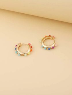 Pendientes Aro Multicolor