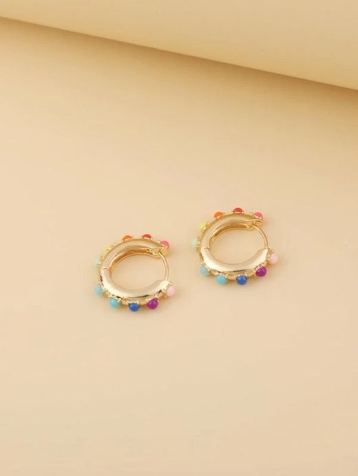 Pendientes Aro Multicolor