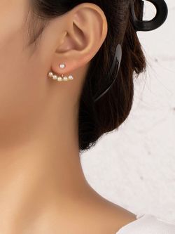 Orecchini Con Perle Bianche