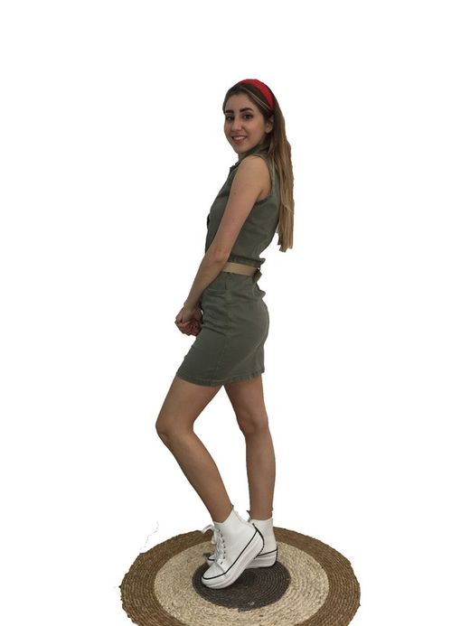 Peto Vaquero Verde Militar