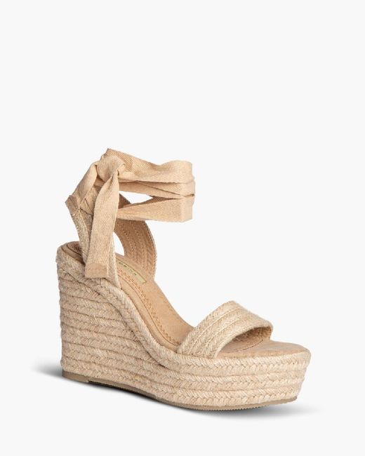 Sandalo con zeppa Pelin beige marca Corina RIF M4336