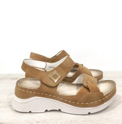Sandalia Kenia Deportiva Para Mujer Camel