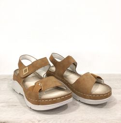 Sandalia Kenia Deportiva Para Mujer Camel