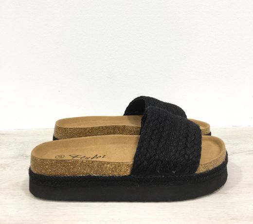 Sandalia Plataforma Bio Negro