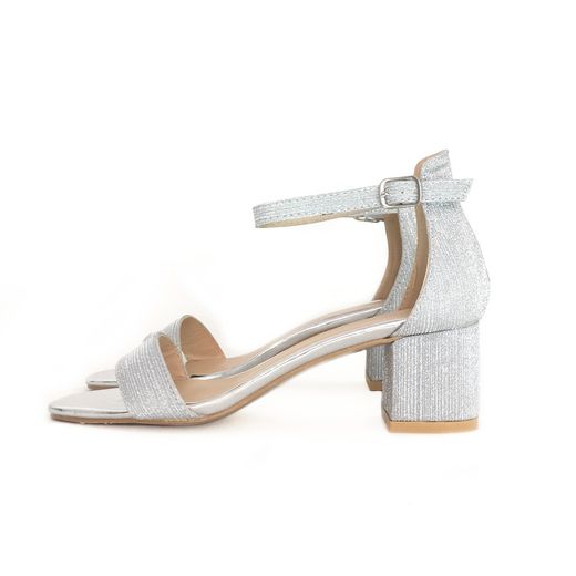 Sandalia Queen Plateado