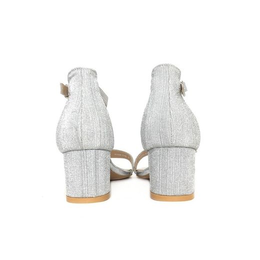 Sandalia Queen Plateado