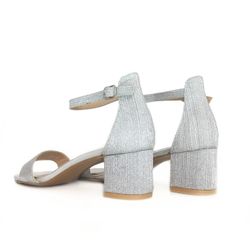 Sandalia Queen Plateado