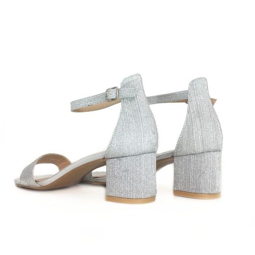 Sandalia Queen Plateado