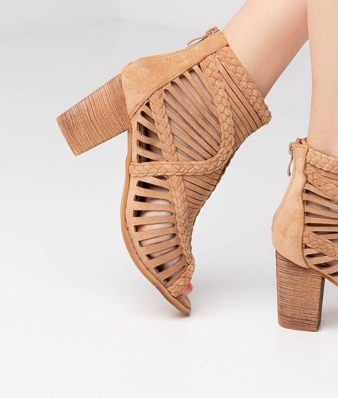 Sandalia Abotinada Sandalias Tipo Botin Sandalia Tipo Botín Con