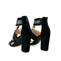 Stivaletti Donna Con Tacco Nero