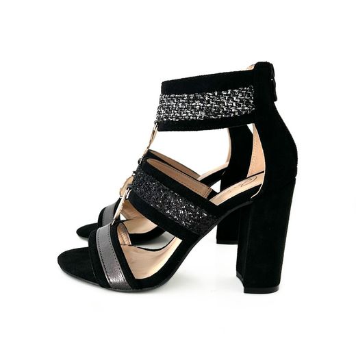 Stivaletti Donna Con Tacco Nero