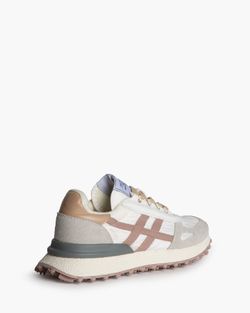 Baskets confortables roses et bleues de Corina REF M6065