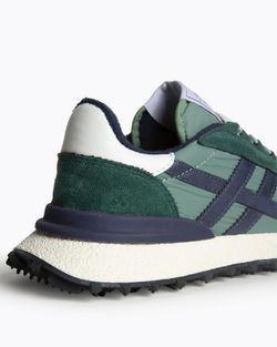 Baskets Confort Vert - Bleu de la marque Corina REF M5120