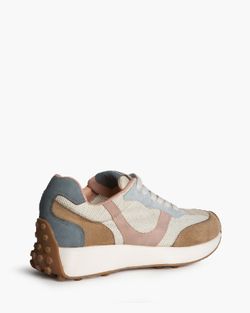 Baskets Sue Camel - Roses, marque Corina, réf. M6070